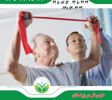 کار درمانی فلج ارب